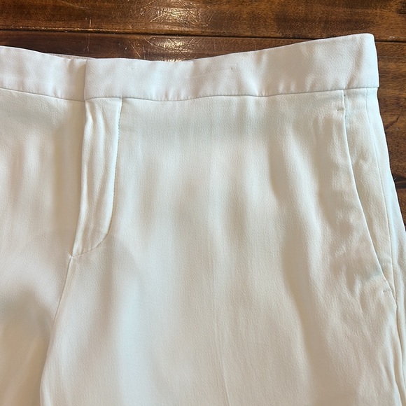 Chloe milk cropped pants EU size 42 Made in Italy - Picture 2 of 8